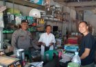Polsek Sukadana Patroli Dialogis Pantau Harga Bahan Pokok di Pasar Dongkal